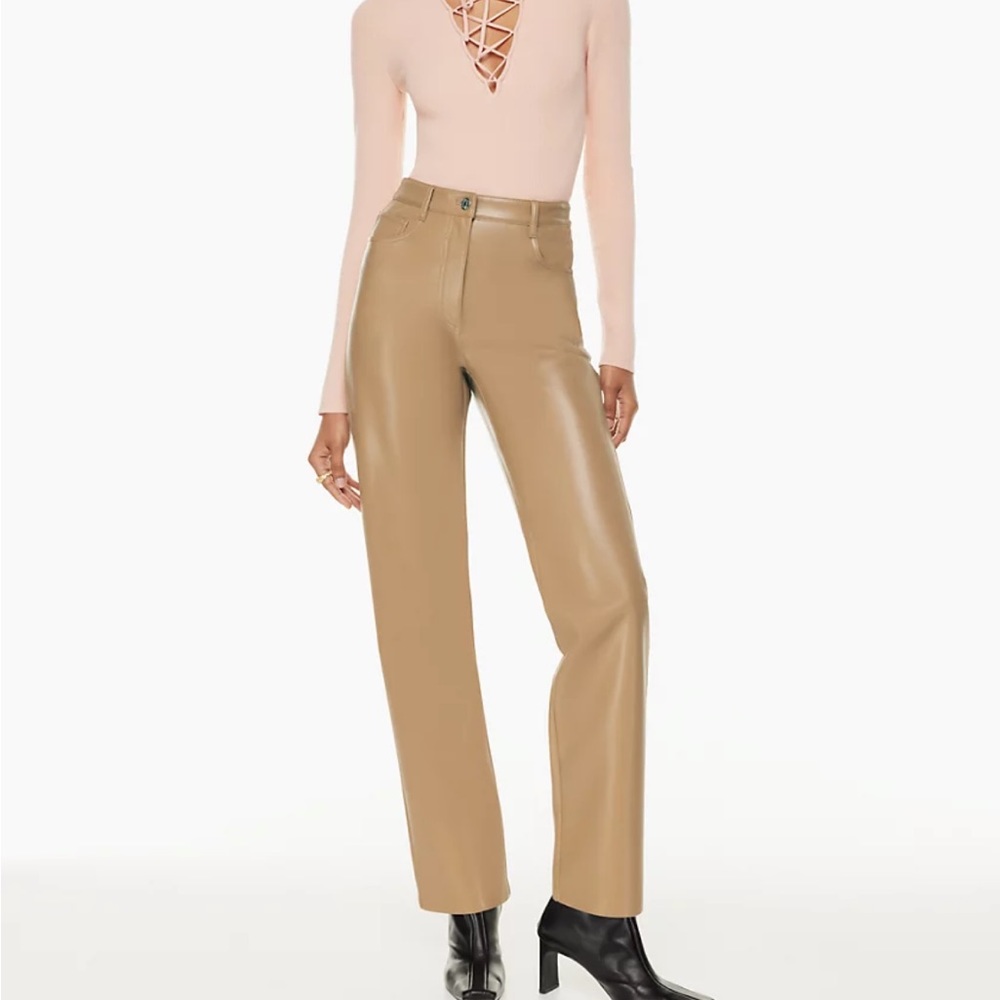 Aritzia Leather Pants - Melina